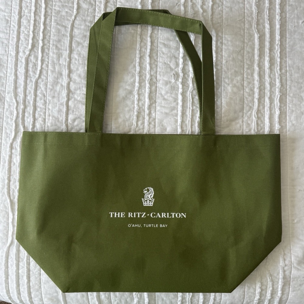 Ritz-Carlton Hawaii Large Tote Bag North Shore Turtle Bay Resort Lightweight